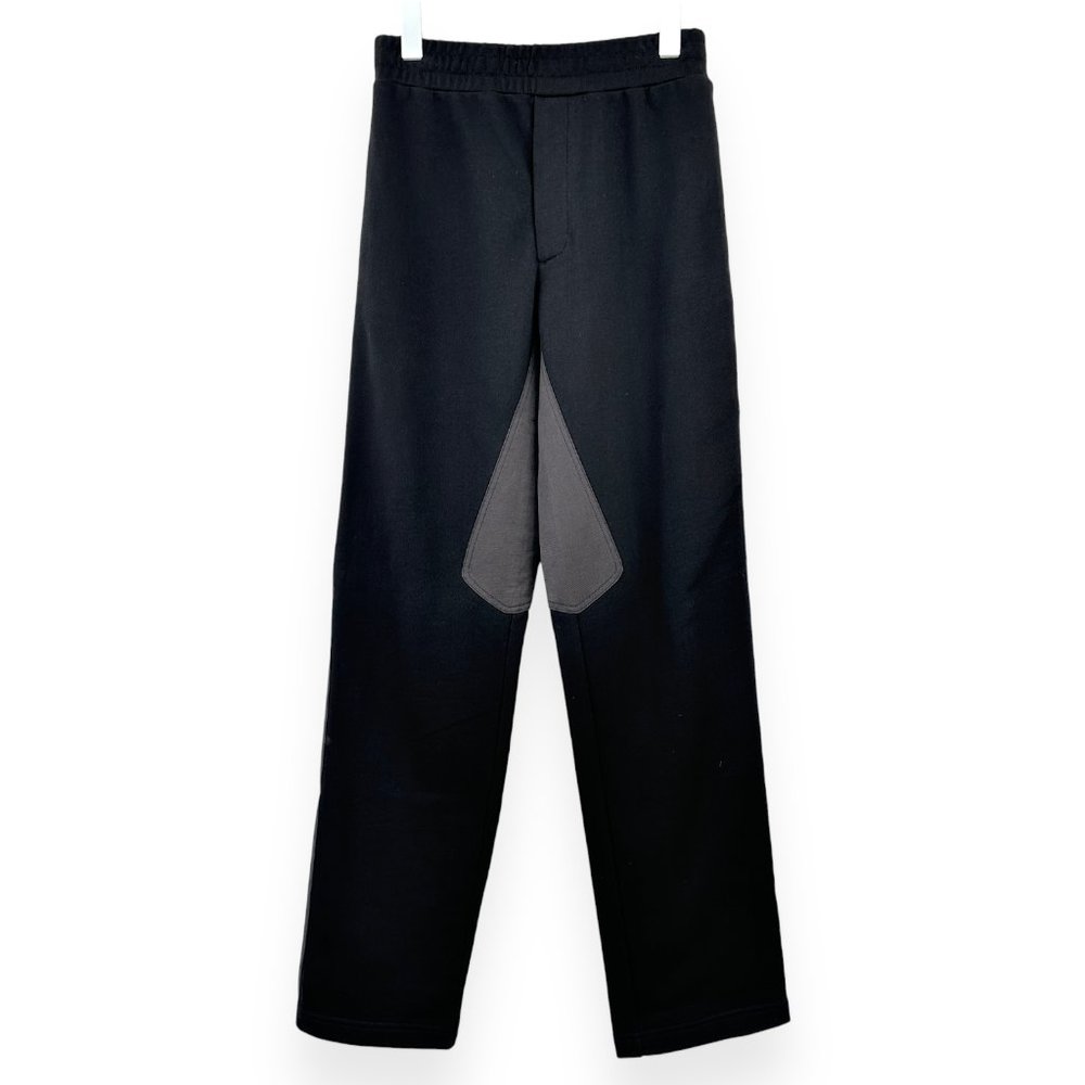 Dion Lee Black Track Pants with Gray Inset